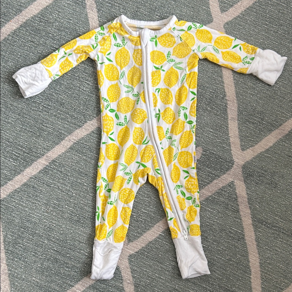 Little Sleepies Lemon Footie
